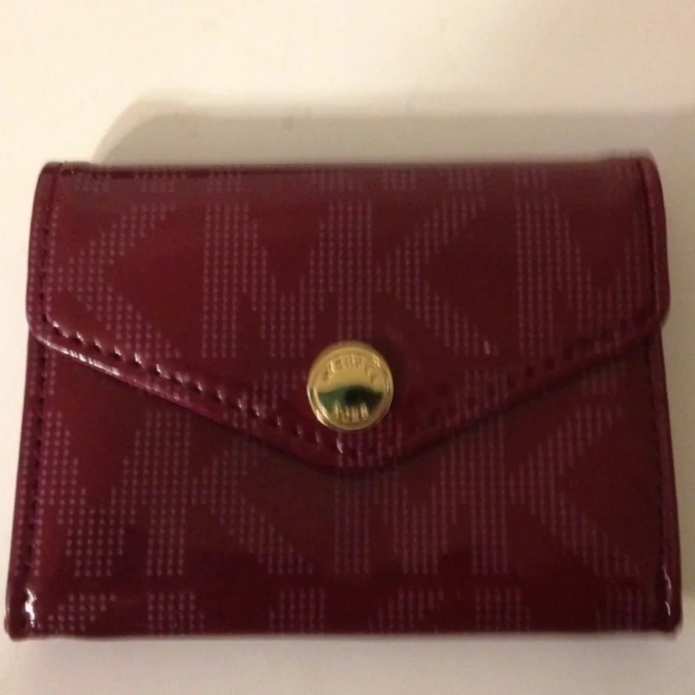 👛 MICHAEL KORS 👛 signature patent leather wallet